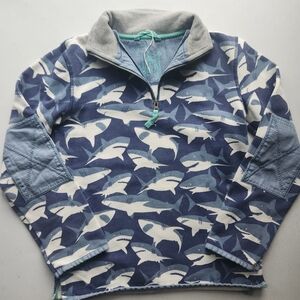 Boden Blue and Green Graphic Tee